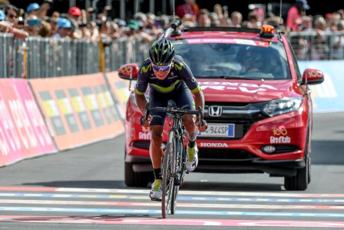 Nairo Quintana. AP Alessandro Di Meo