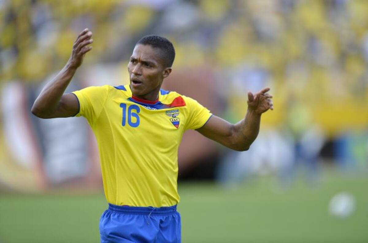 Antonio Valencia fuera de la lista de Ecuador en la Copa América por lesión. AFP RODRIGO BUENDIA
