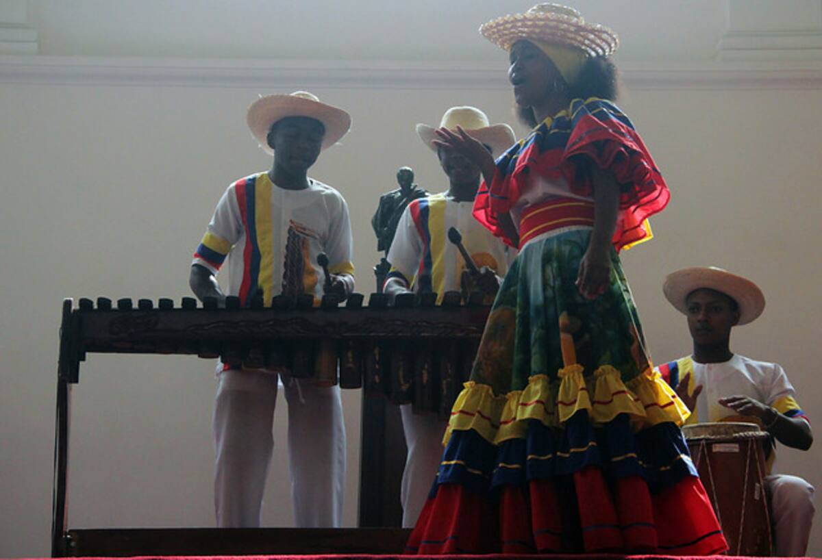 La Cancillería fue la sede de una muestra cultural y deportiva por los jóvenes afectados por el conflicto armado de Colombia. COLPRENSA