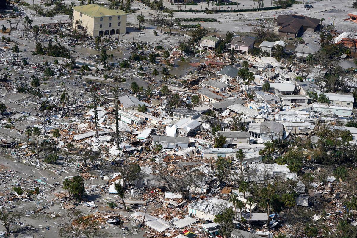 Estas son las fotos más impactantes que deja el paso de Ian por la Florida