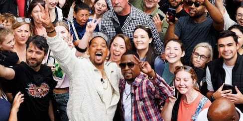 Video: Will Smith y Martin Lawrence jugaron fútbol con Lionel Messi