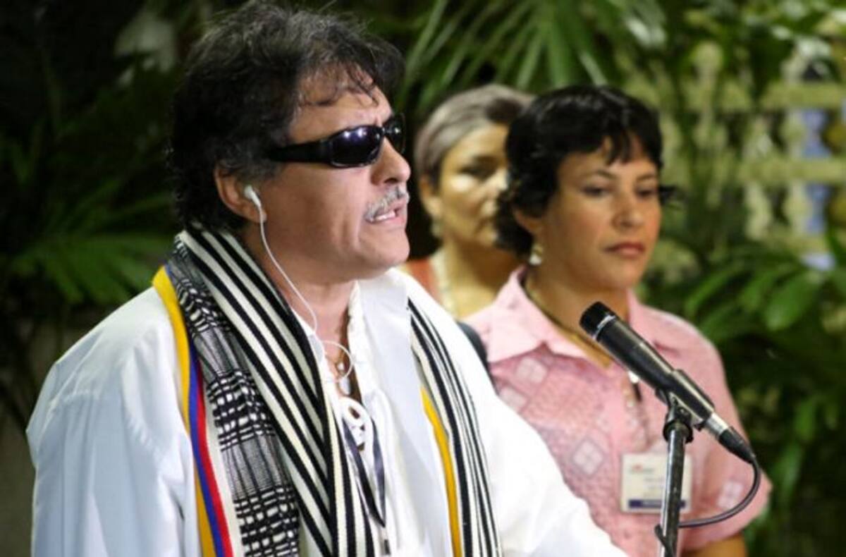 Alias 'Jesús Santrich', integrante de la delegación negociadora de las Farc en La Habana. COLPRENSA