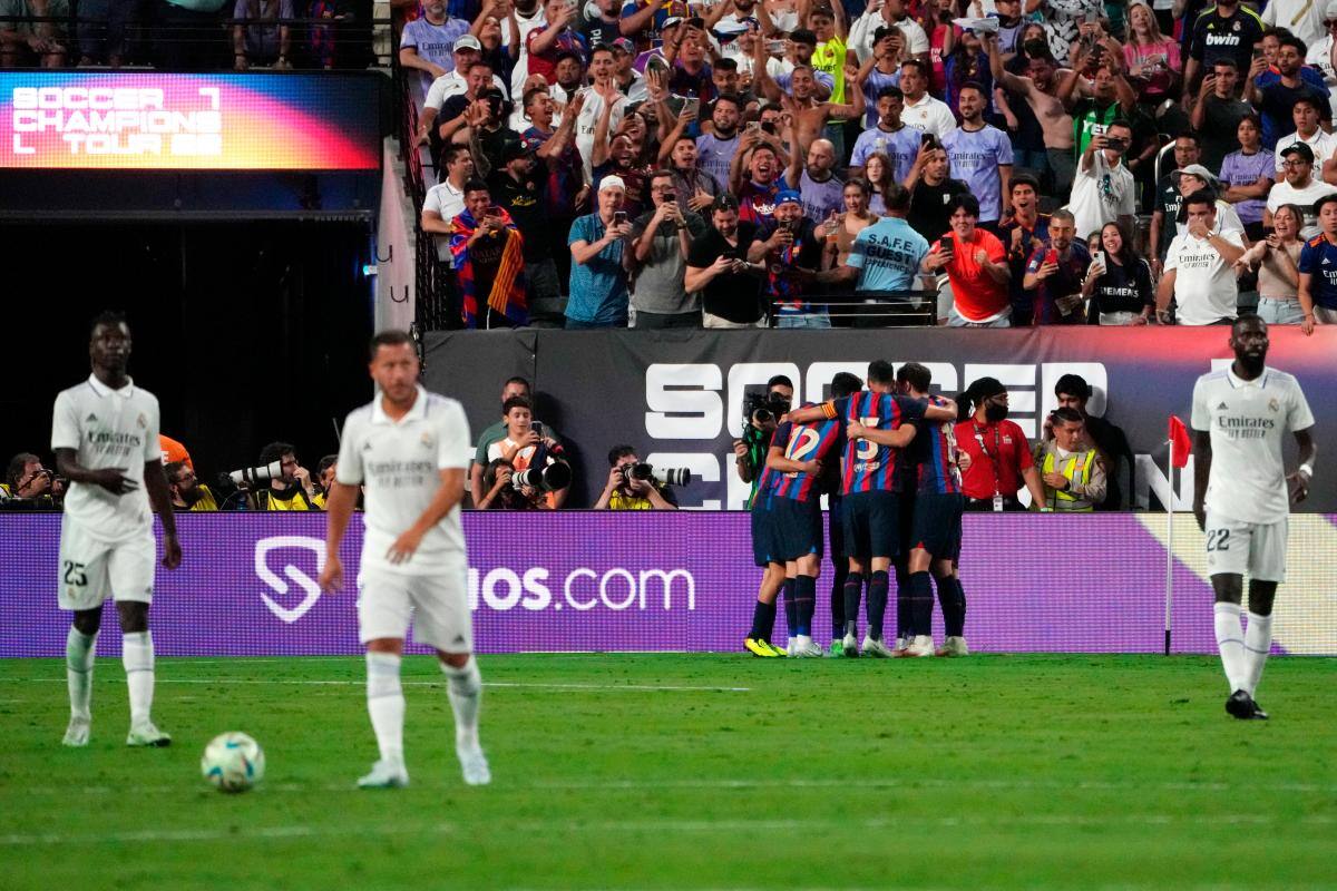 Barcelona se impone ante el Real Madrid en el clásico de Las Vegas
