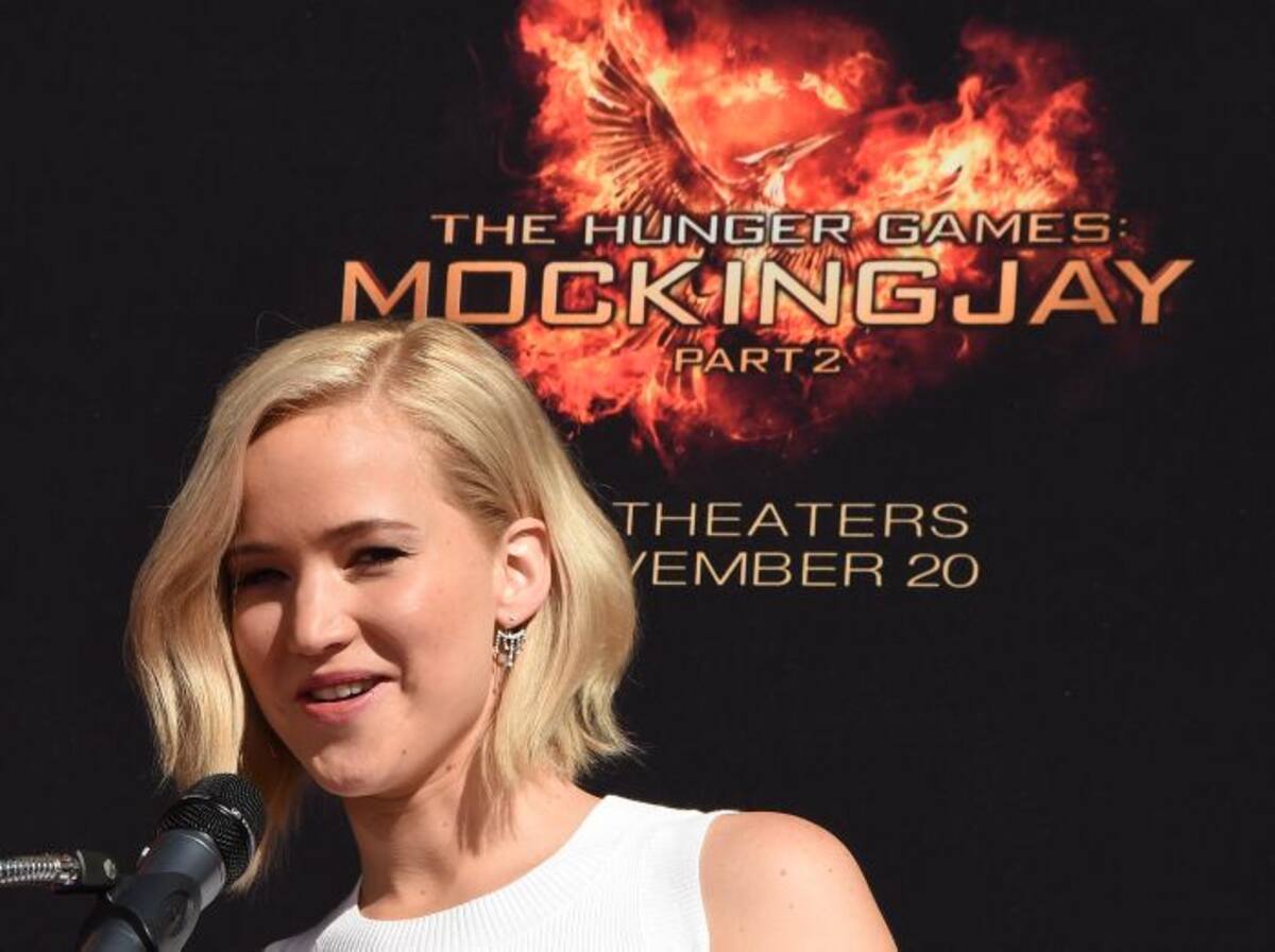 Jennifer Lawrence, protagonista. AFP.
