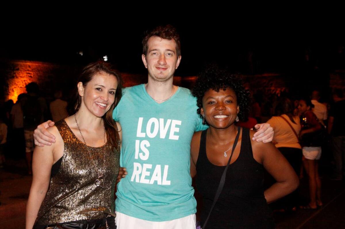 Patricia Rojas, Ivo Bengelsdorf y Monica Sanmartín.