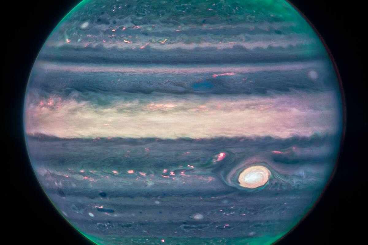 El telescopio James Webb revela imágenes maravillosas de Júpiter