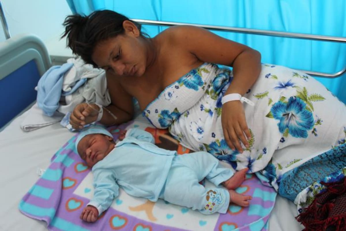 El bebé es hijo de Johana Margaritaertuz Gonzál Pez CORTESÍA