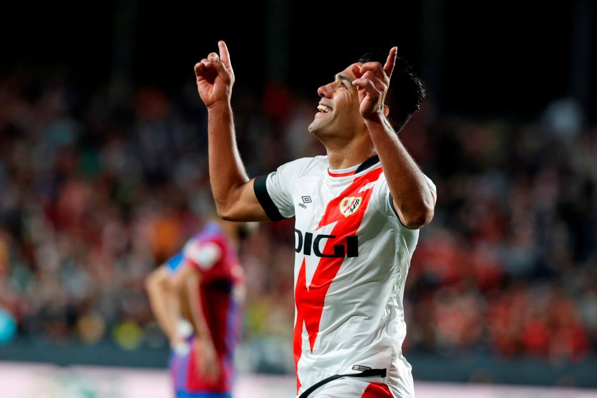 Falcao renovará con el Rayo Vallecano una temporada más