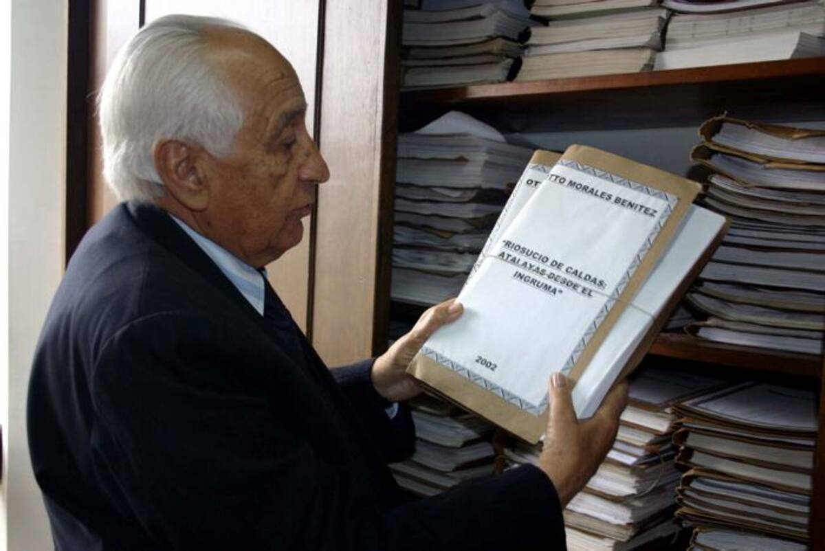 Otto Morales Benítez falleció a sus 94 años. Colprensa