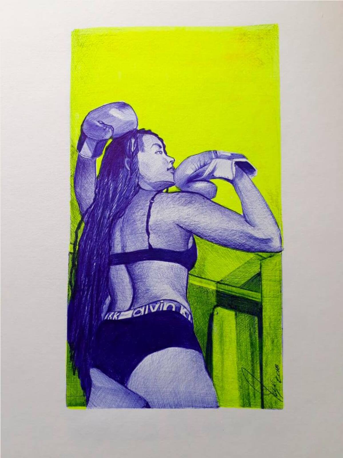 Dibujo hecho por Jesús Díaz.