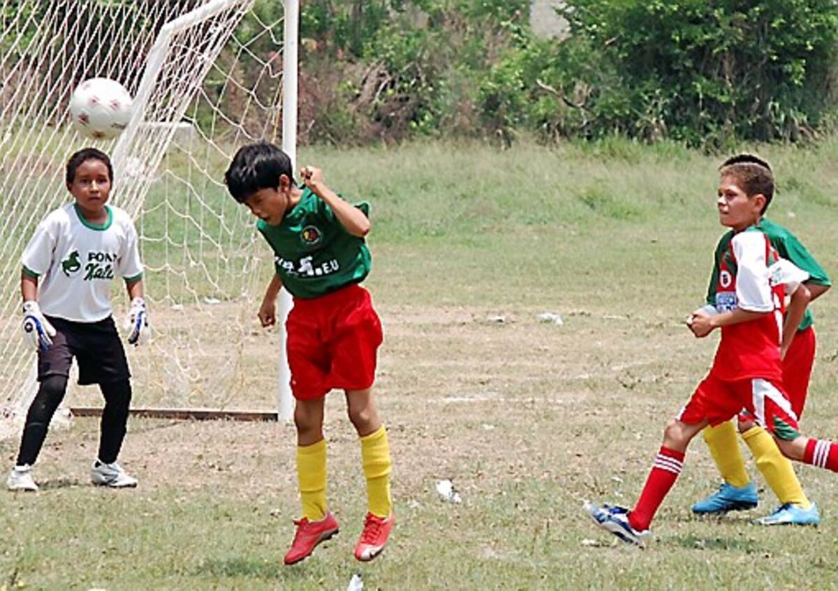 Foto/ Archivo. El Pinar va por buen camino en su búsqueda a ser nuevamente el campeón del Zonal Norte Dos en el Torneo Ponyfútbol 2011.