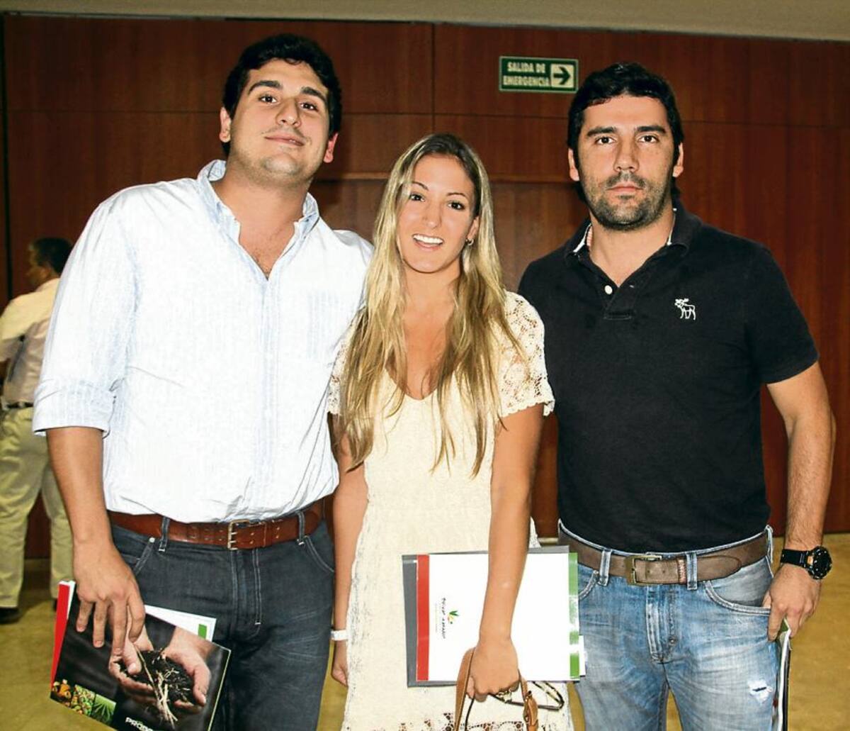 Arturo Gómez, Marcela Sierra y Camilo Aristizábal.