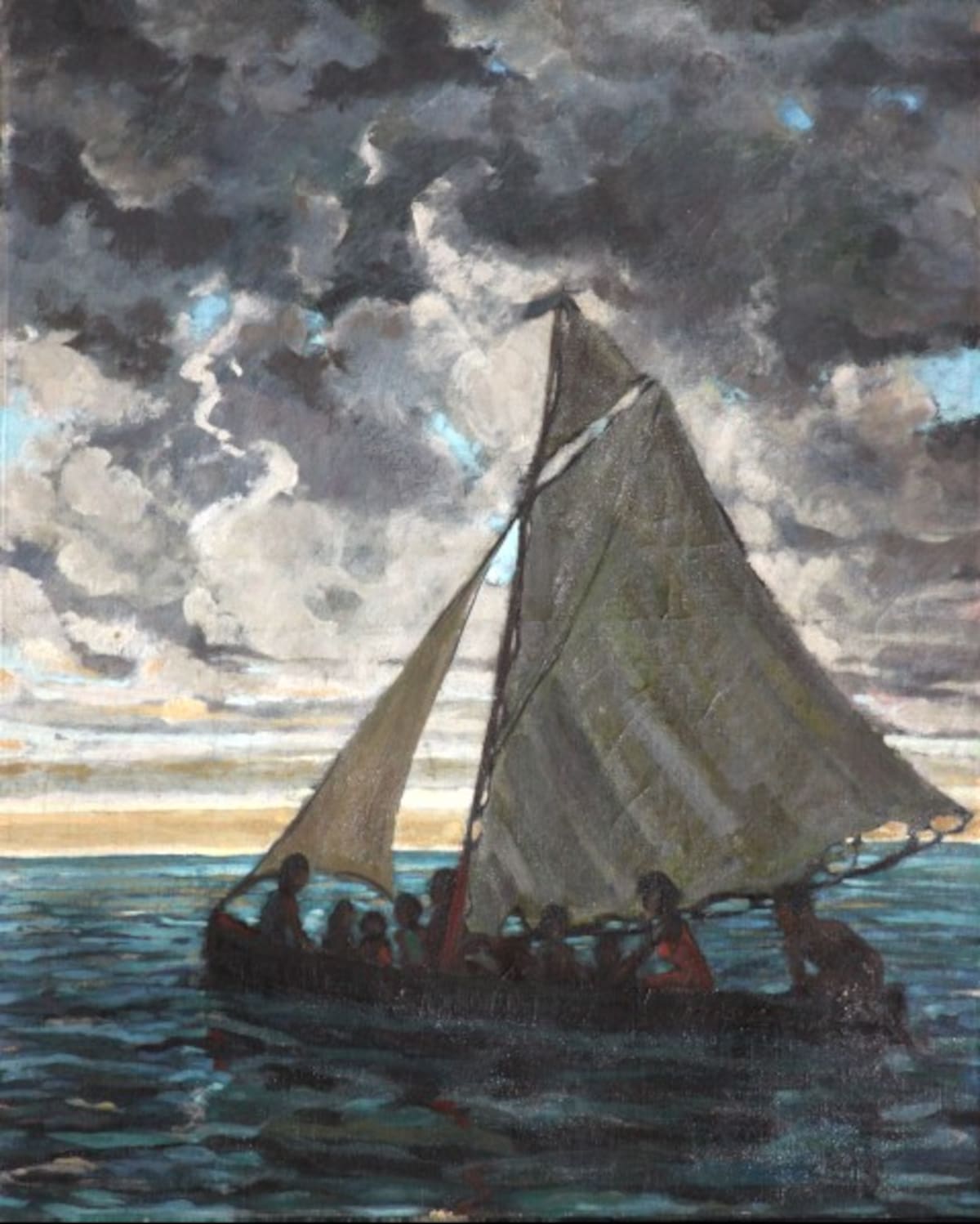 Una de las pinturas de Pierre Daguet.