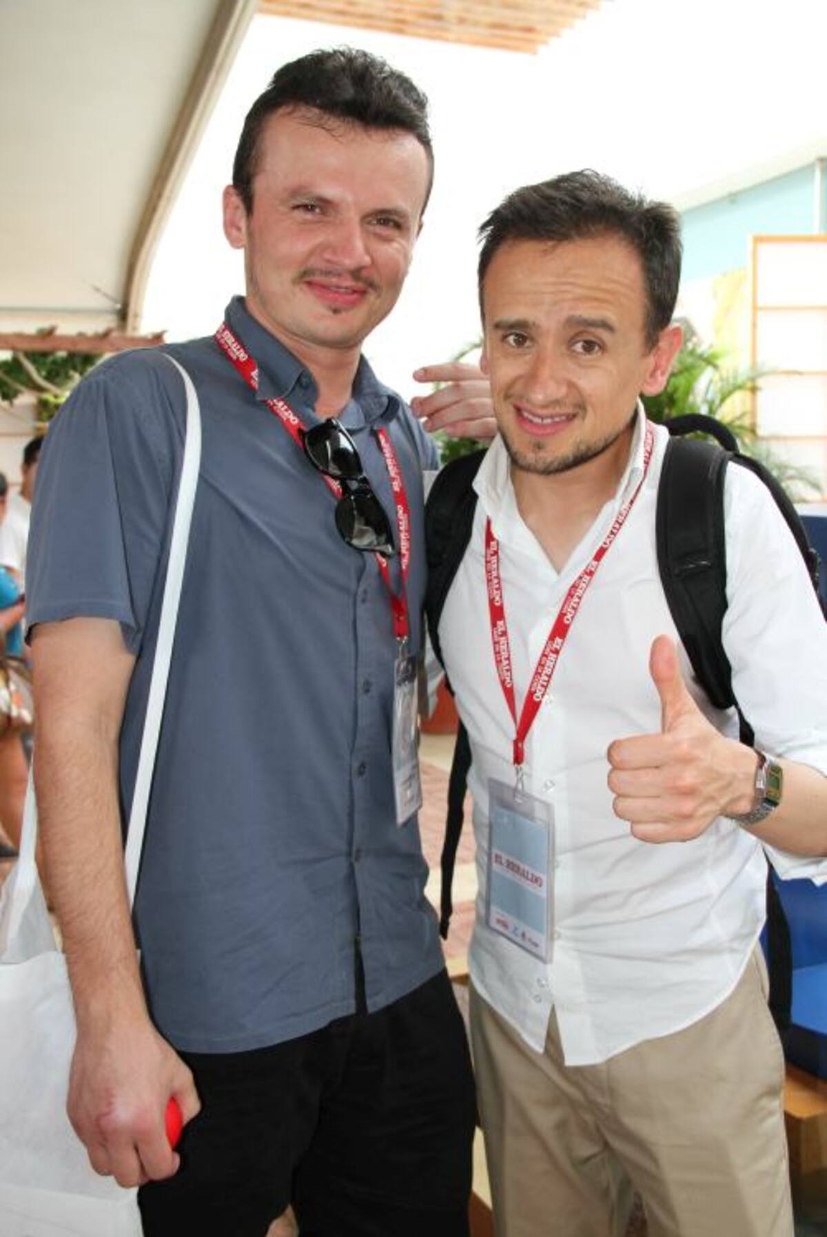 Jorge Pérez y Bernardo García.