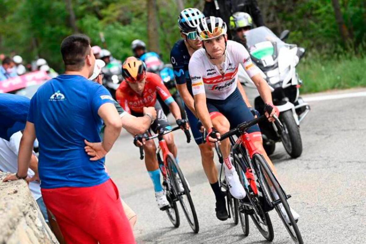 Santiago Buitrago segundo en la etapa del Giro de Italia