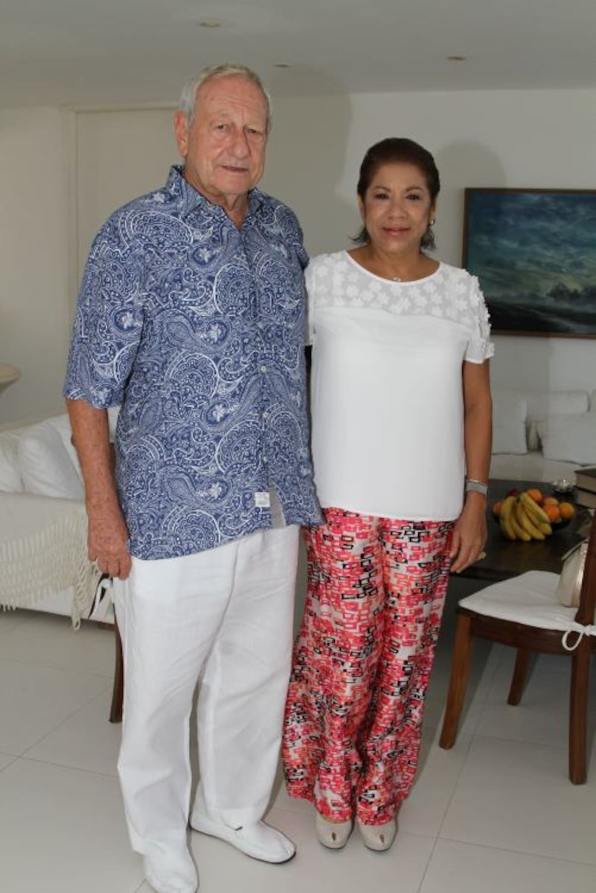 Richard Staehelin y Marta de Staehelin.