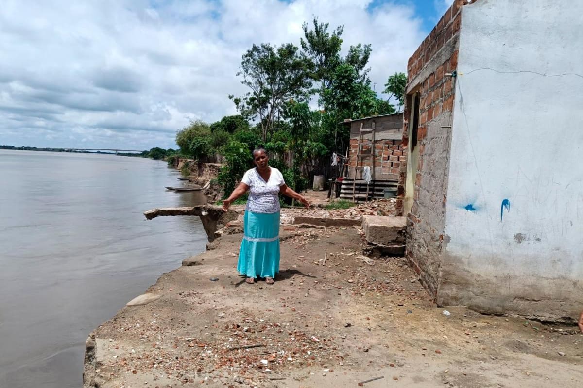 Santa Lucía bajo amenaza: erosión fluvial pone en peligro vidas y viviendas
