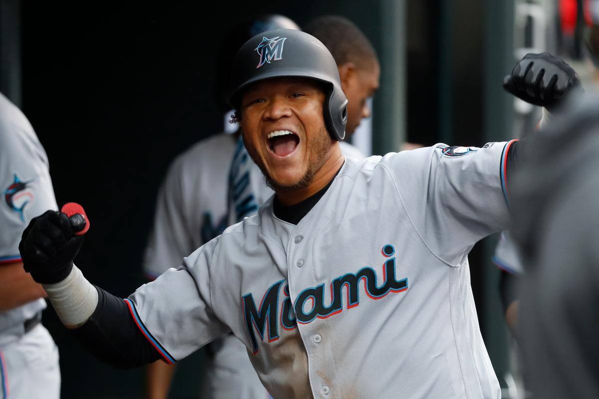 Harold Ramírez, firme con el bate en las Grandes Ligas