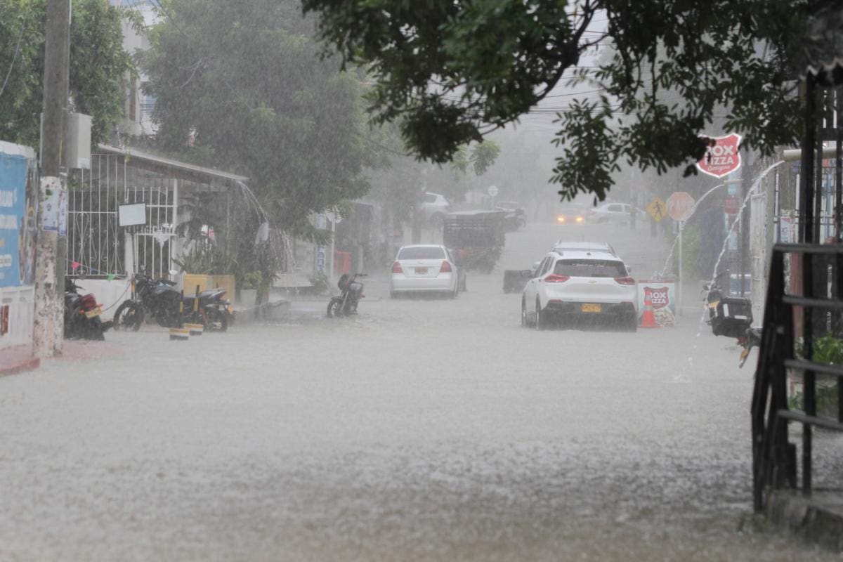 Inundaciones en los sectores de Cartagena