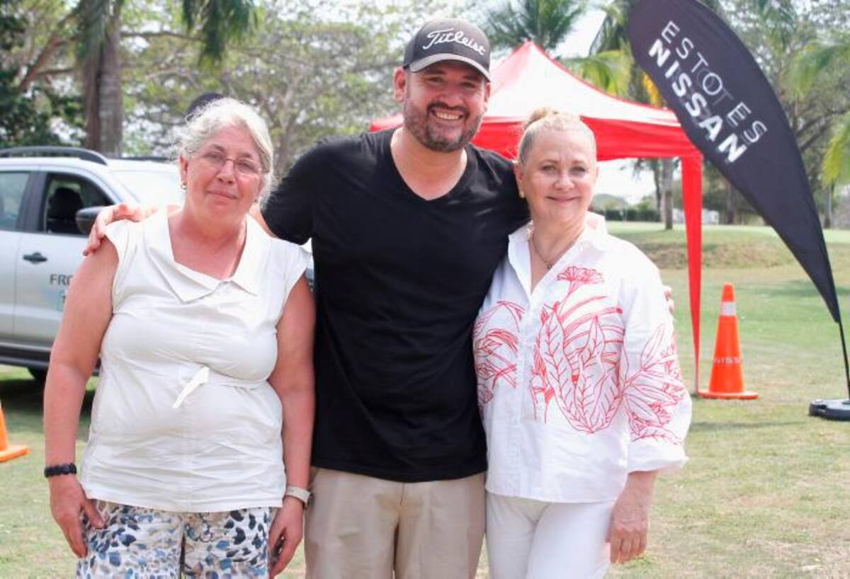 María Alarcón, Alberto Falquez y Patricia Millán.