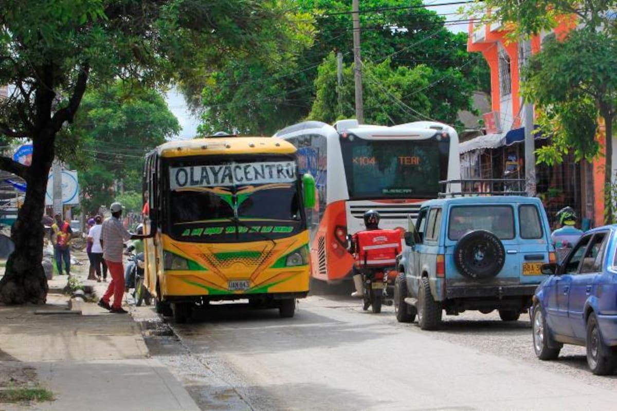 Los buses de Olaya vuelven al ruedo en Cartagena