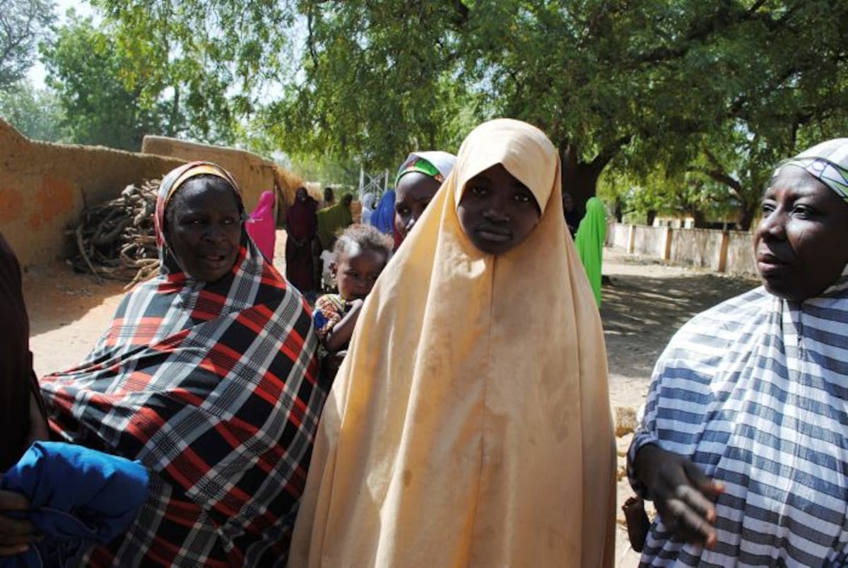 Boko Haram liberó al menos a 76 de las 110 estudiantes que tiene secuestradas hace meses. AP Jossy Ola