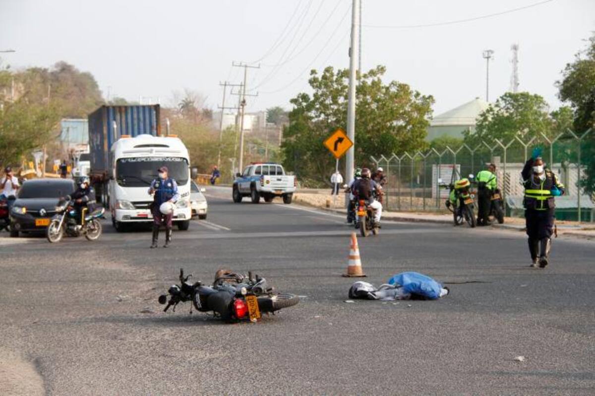 79% de los muertos en accidentes de tránsito en Cartagena iban en moto