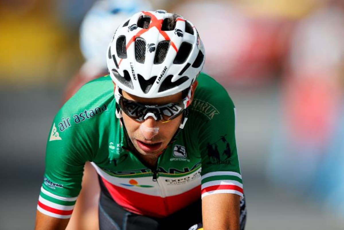 Fabio Aru. AP Peter Dejong