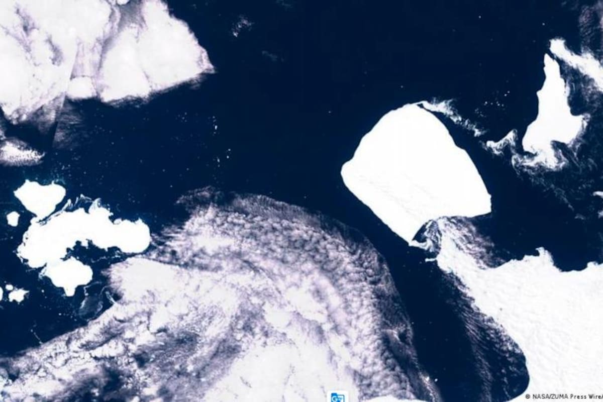 El iceberg más grande del mundo, en vías de desaparecer