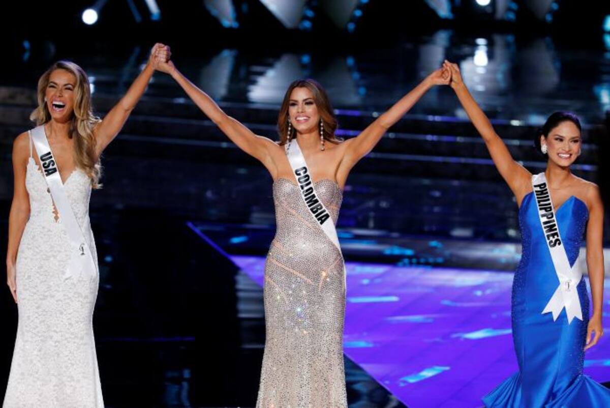 Finalistas de Miss Universo 2015. AP