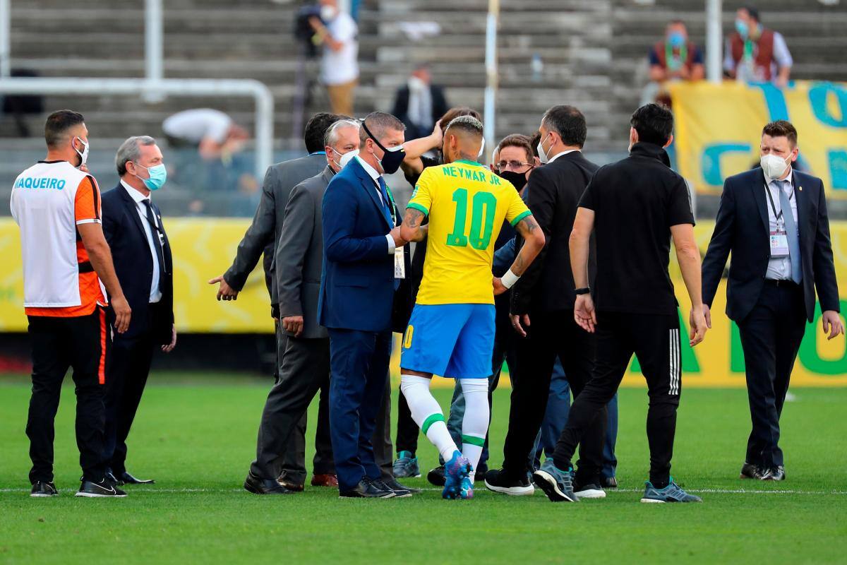 Todavía no se reanuda el duelo entre Brasil y Argentina