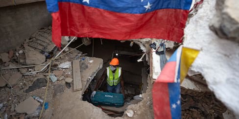 Sube a más de 4.000 el número de fallecidos por los terremotos en Venezuela