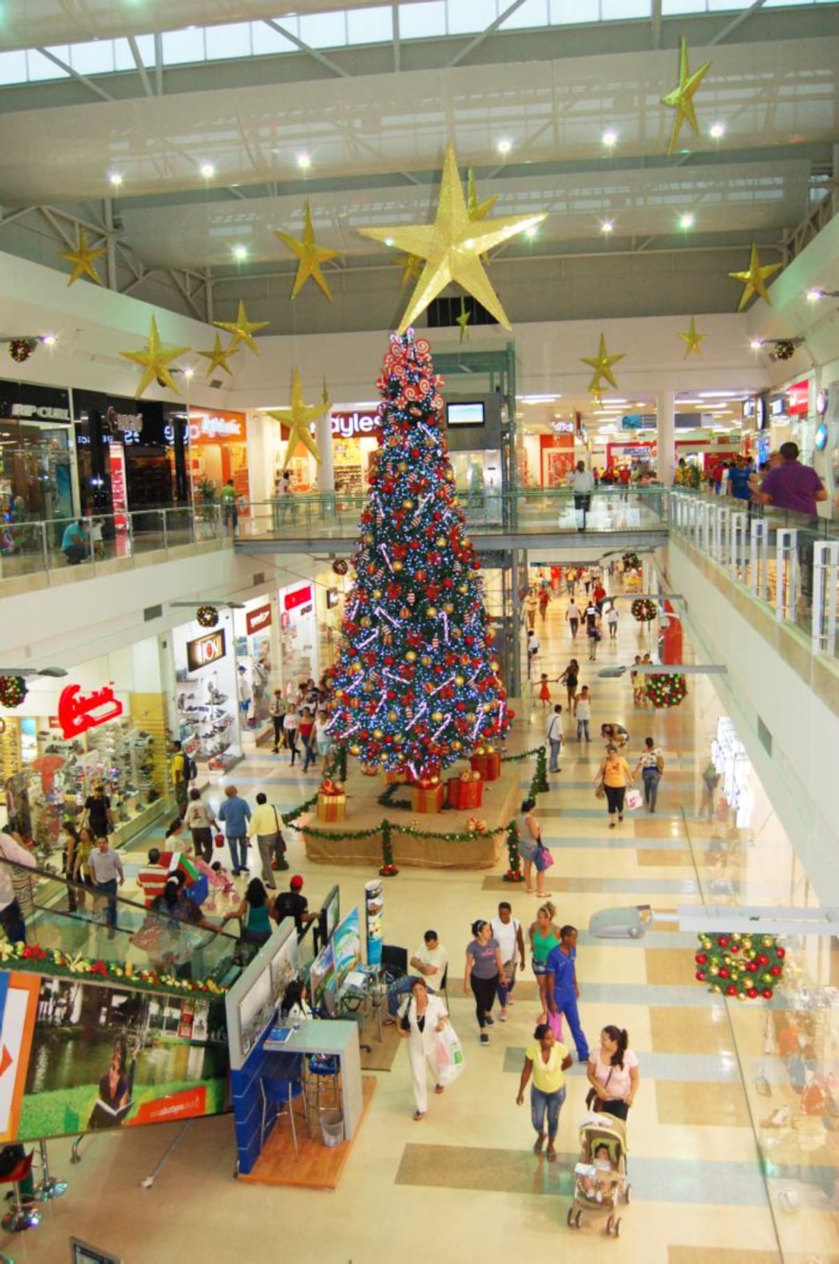 Una variada programación tiene el Centro Comercial Caribe Plaza para la temporada de Navidad. CORTESÍA