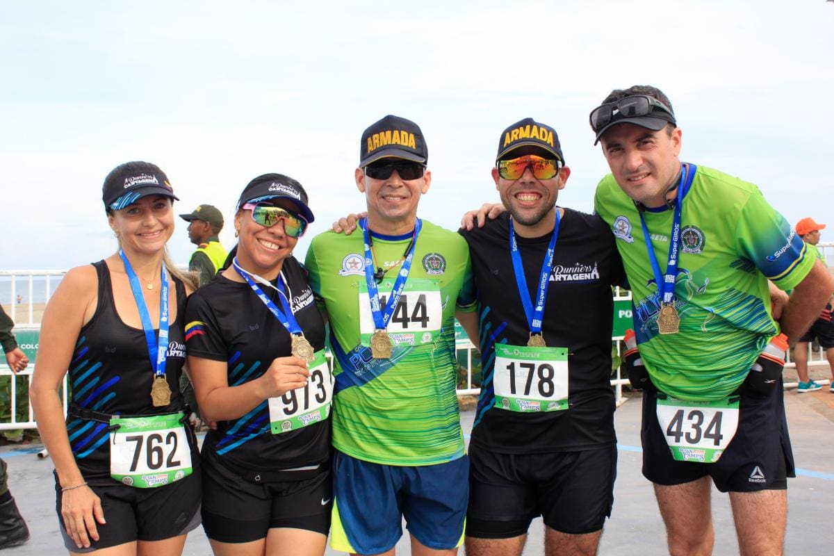 Any Medina, Rochy Gaviria, Juan Carlos Nieto, Rodrigo Reyes y Mario Vélez.