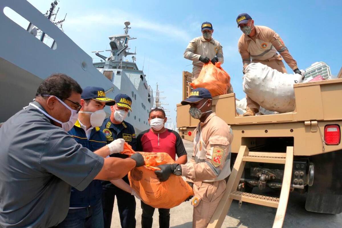 15 toneladas de alimentos serán entregadas en Cartagena de Indias