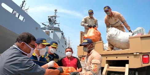 15 toneladas de alimentos serán entregadas en Cartagena de Indias