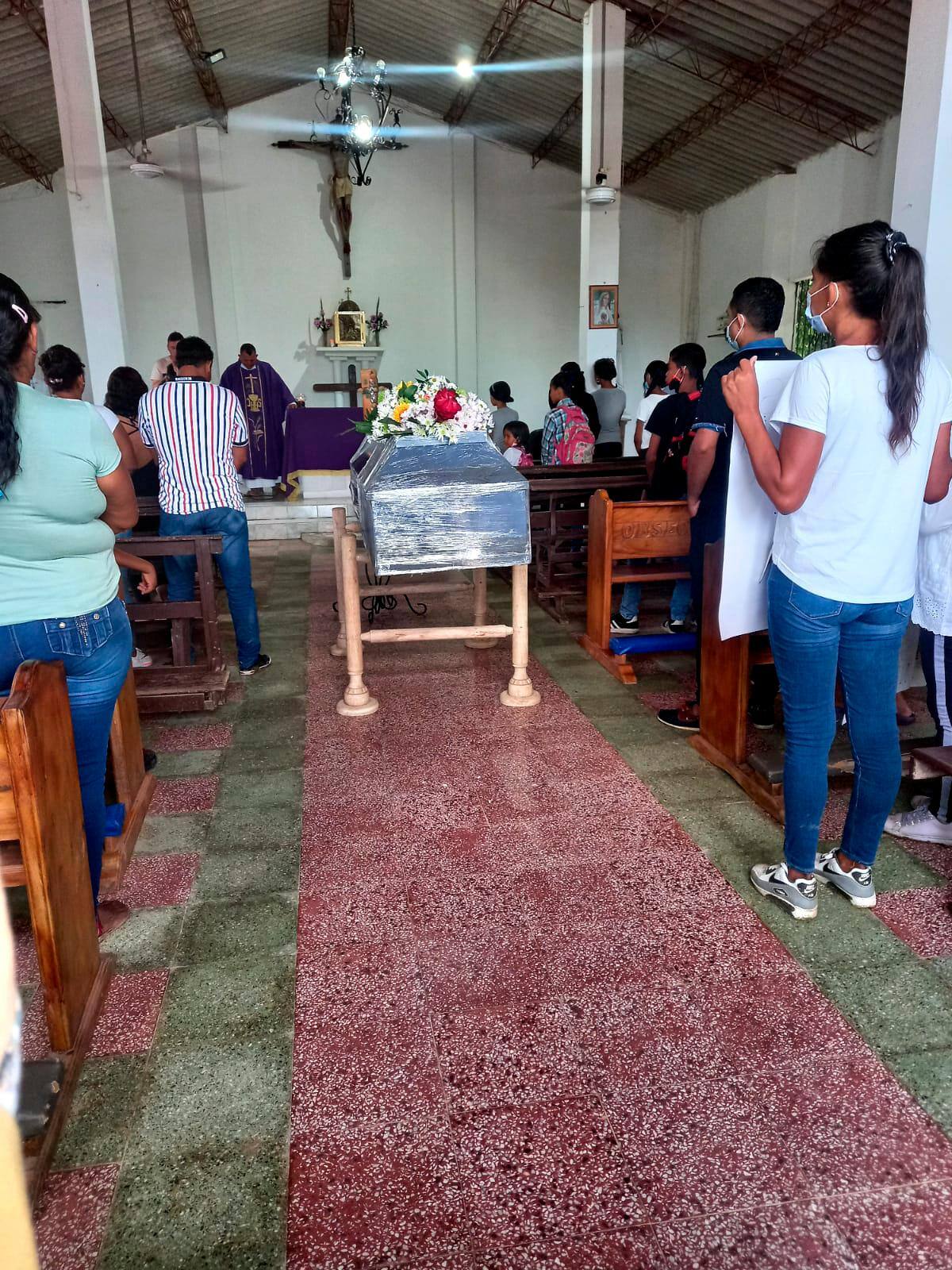 La mujer fue sepultada en su natal Mompox, donde tenía toda su familia.
