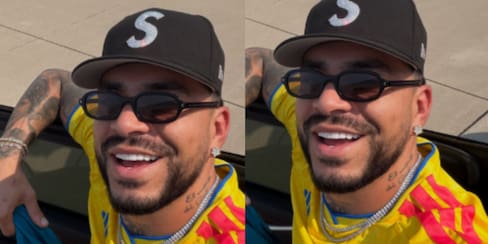 Ryan Castro mostró cómo se preparó para ver a Colombia vs Suiza
