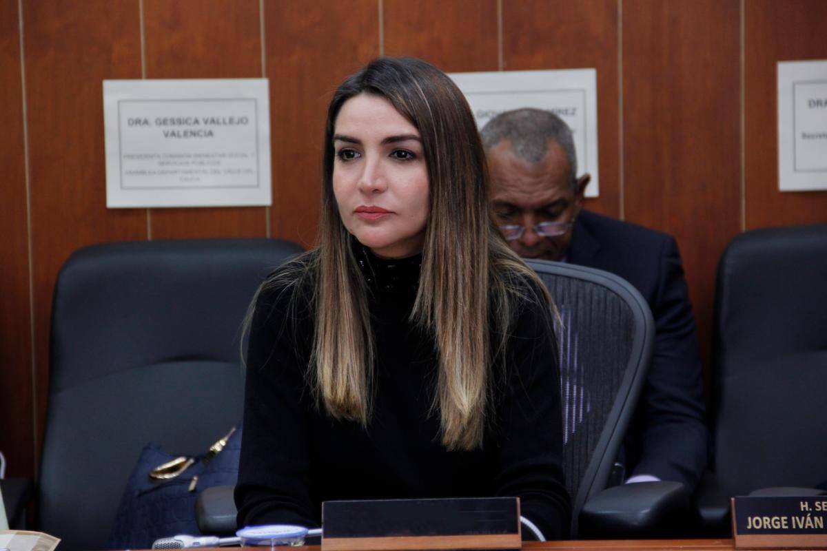 Nadia Blel Scaff, senadora bolivarense.
