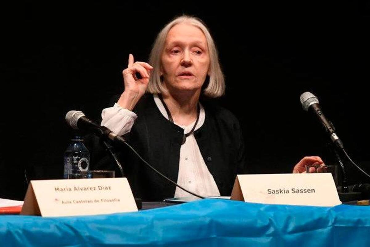 “Debemos repensar nuestra situación en este mundo”: Saskia Sassen