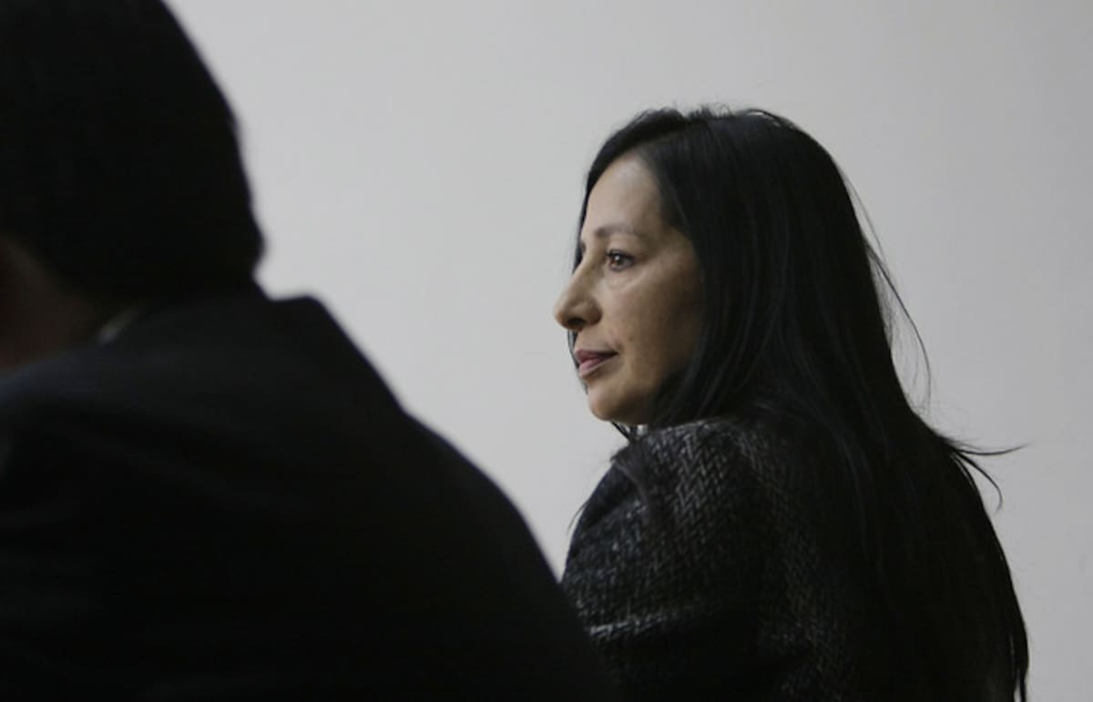 Olarte es procesada por las supuestas irregularidades en el nombramiento de magistrados auxiliares de la corporación. Colprensa