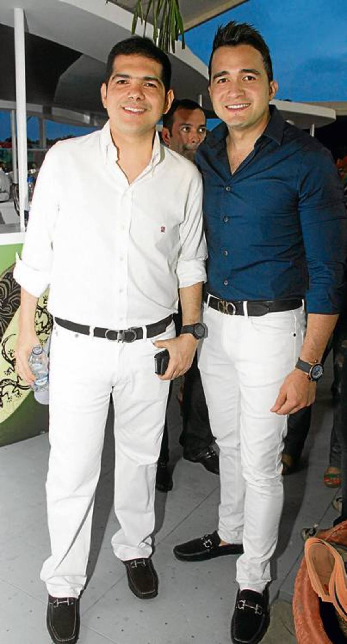 Peter Manjarrés y Sergio Luis Rodríguez.
