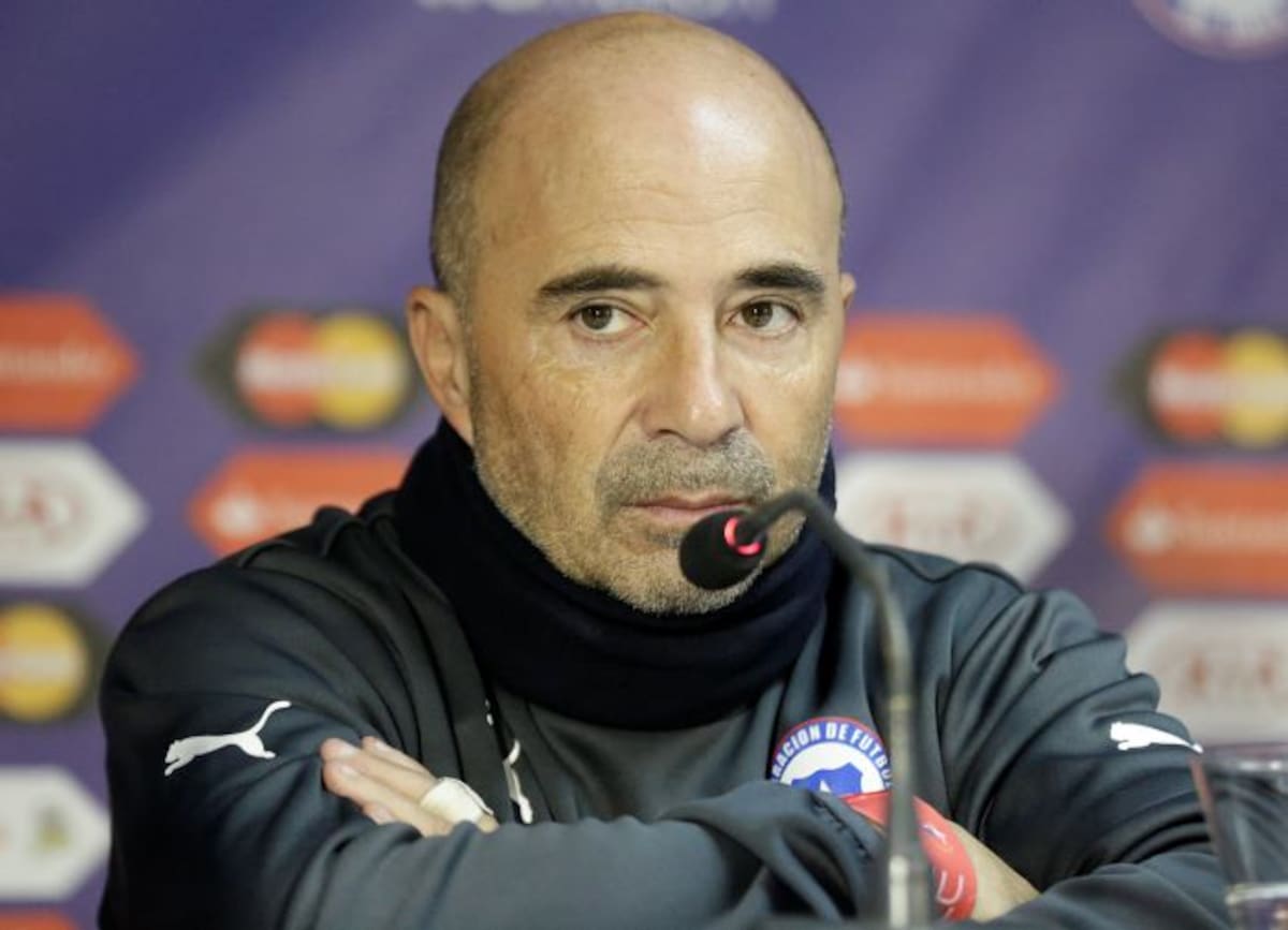 Jorge Sampaoli técnico de la Selección de Chile. AP Jorge Saenz