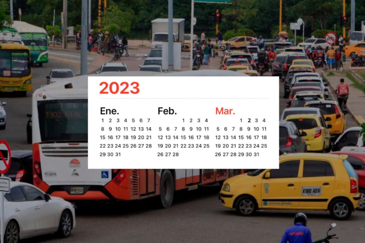 ¡Prográmese! Estos son los ‘días sin moto’ que habrá en marzo