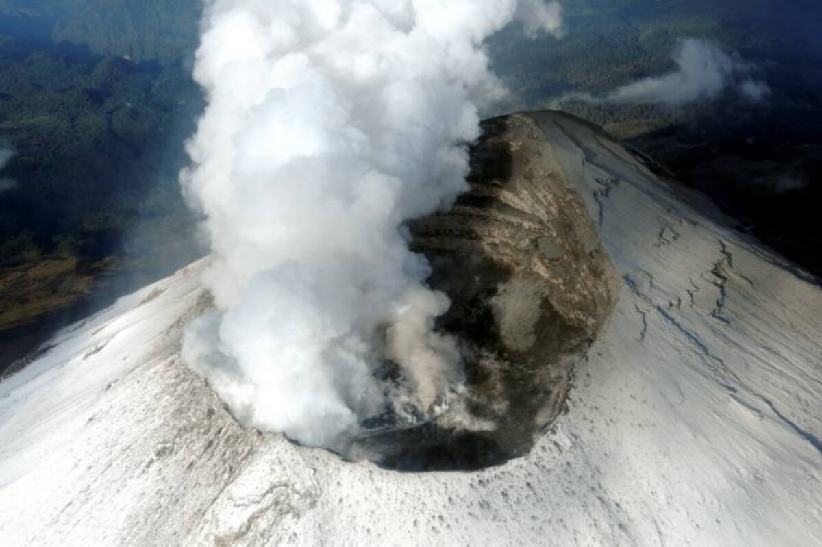 El volcán Popocatépetl tiene asustados a los mexicanos ARCHIVO