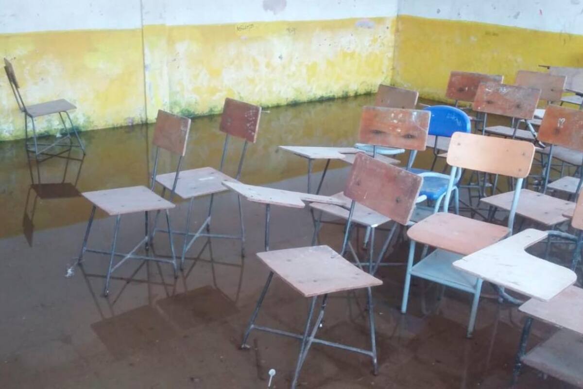 Protesta en Gambote: “Llevamos 9 años pidiendo el arreglo del colegio”