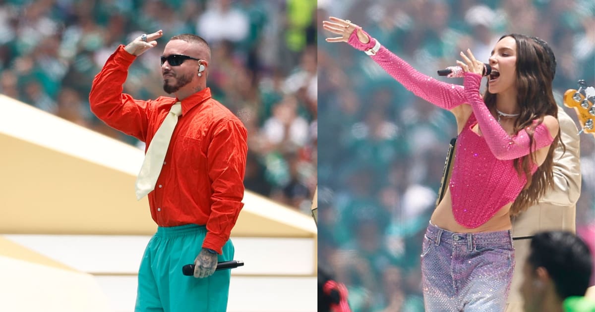 El cálido encuentro de J Balvin y Belinda previo a la inauguración del Mundial 2026