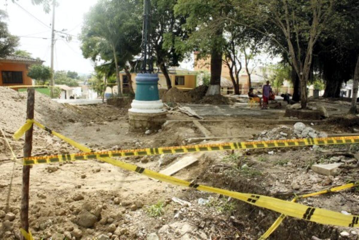 Los trabajos en El Bosque avanzan. MANUEL SANTIAGO PÉREZ/EL UNIVERSAL/
