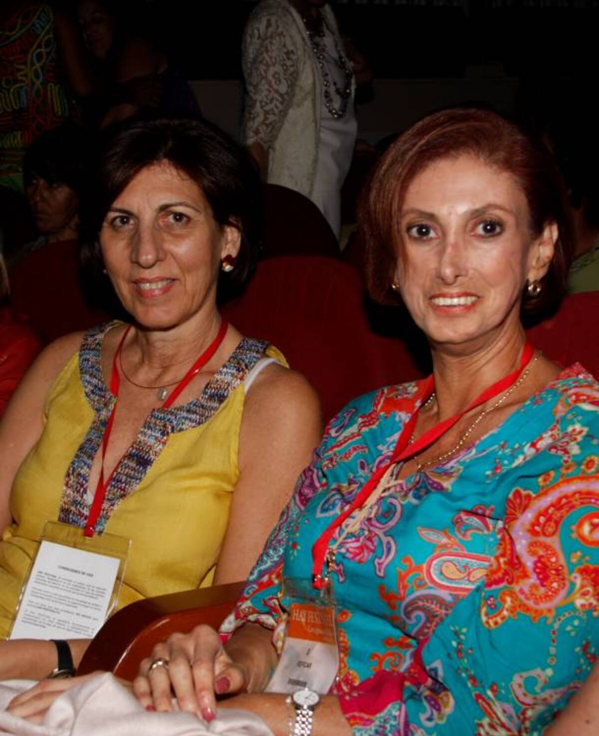 Sonia Gedeón Juan y Martha Bajaire Morad.