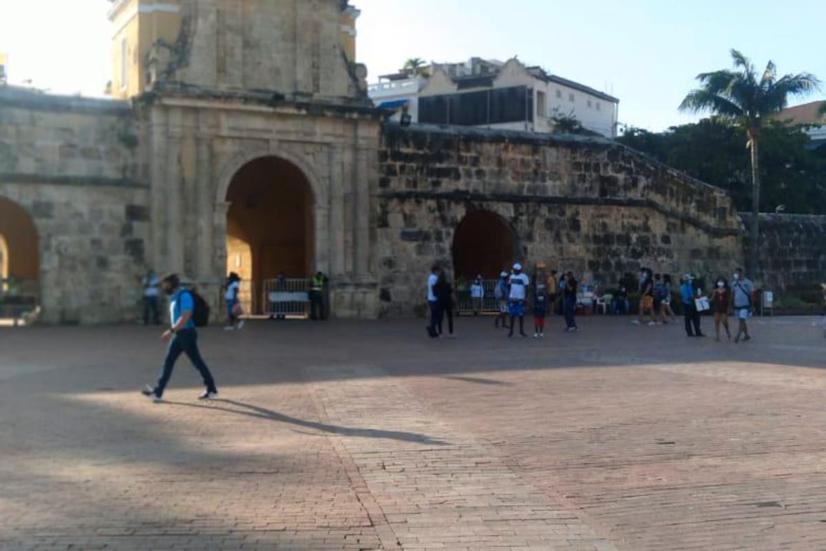 Convocan plantón en Cartagena y los organizadores no asisten
